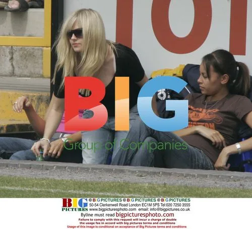Tina OBrien supports Ryan Thomas at Charity Match