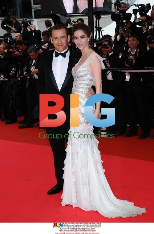 Dany Boon and wife at Cannes Premiere