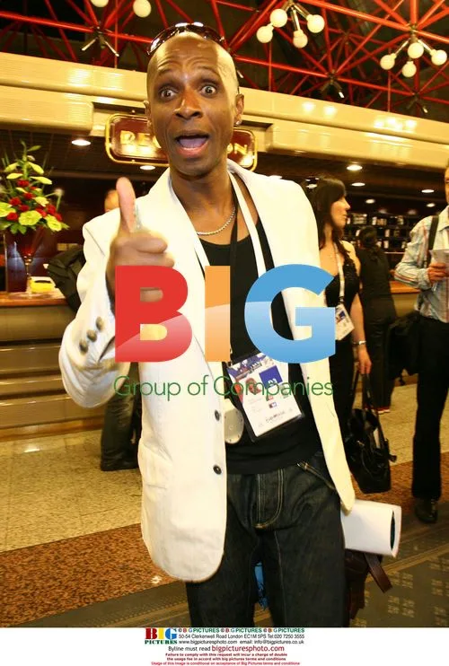 UK Singer Andy Abraham at Eurovision 2008