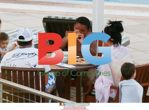 Katie Price with Family at Hotel Pool
