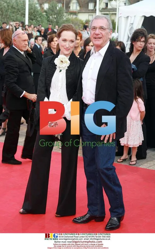 Streep Meryl and Sydney Pollack at Deauville Film Festival