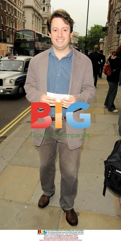 David Mitchell at Fat Pig press night