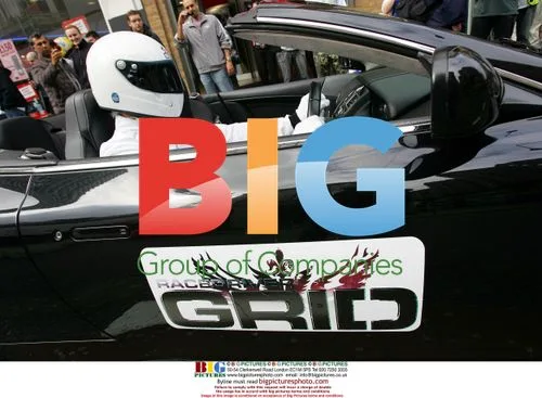 RACE DRIVER GRID video game launch