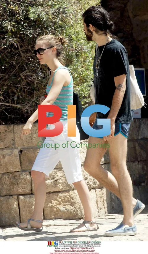 Natalie Portman and Devendra Banhart in Israel