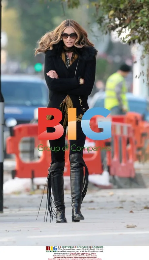 Elle Macpherson and brother Ben spotted in London