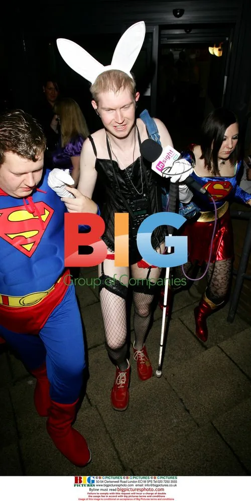 Big Brother contestants at Halloween party