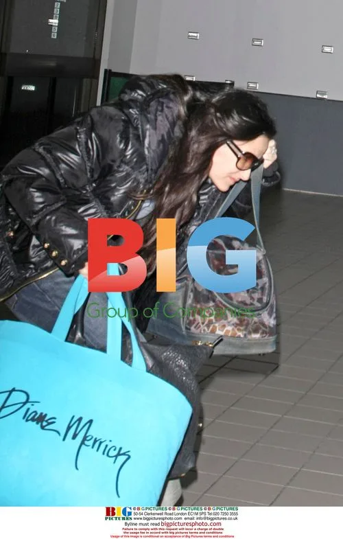 Demi Moore at LAX Airport