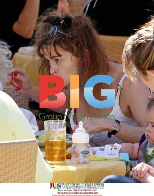 Helena Bonham Carter Lunches in Malibu