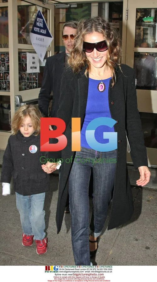 Sarah Jessica Parker and Family Vote