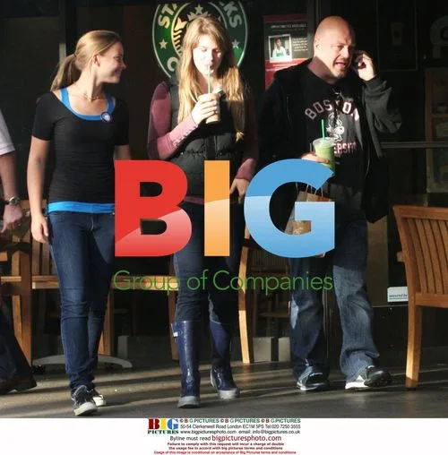 Michael Chiklis with Daughters After Voting