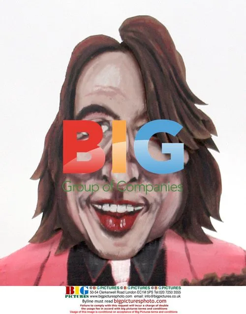 Effigy of Jonathan Ross and Russell Brand