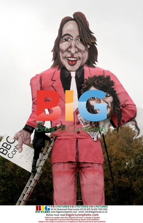 Bonfire Society Effigy of Ross and Brand