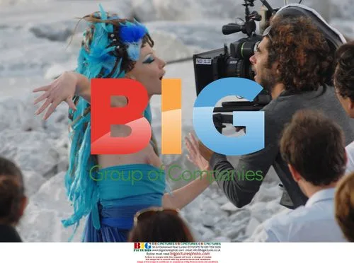 Marta Cecchetto wardrobe malfunction at Tuscany shoot