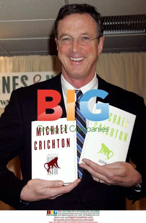 Author Michael Crichton promotes "Next"
