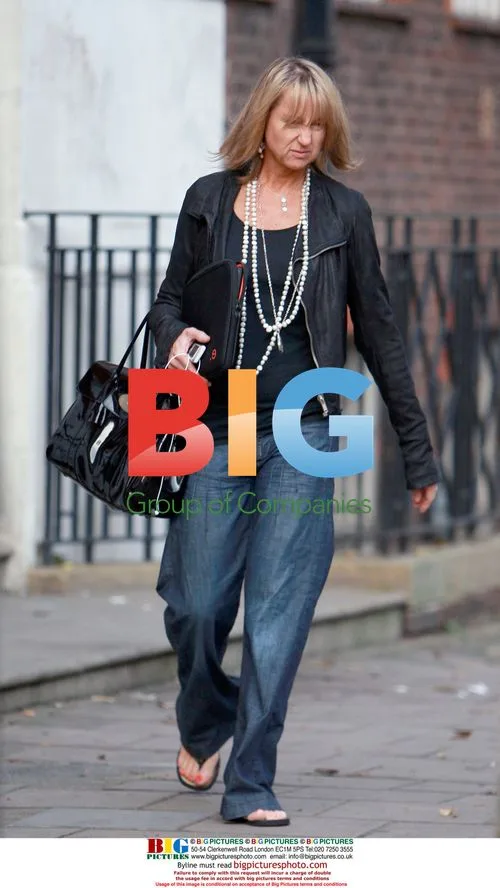 Carol McGiffin Spotted in London