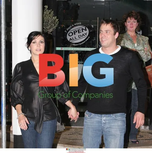 Kym Marsh and Jamie Lomas on Romantic Dinner