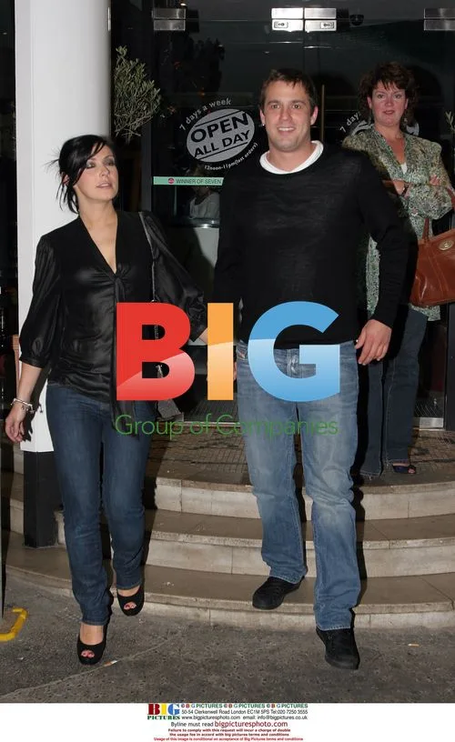 Kym Marsh and Jamie Lomas Enjoy Romantic Meal