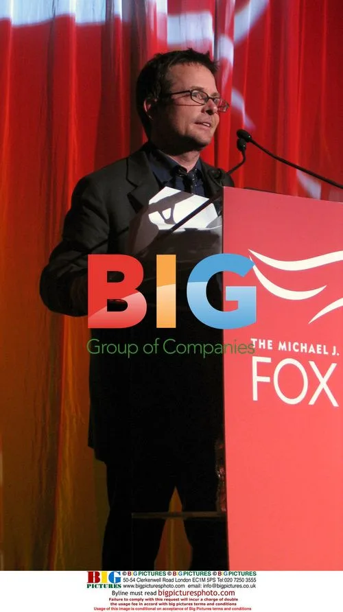 Michael J. Fox at Parkinsons fundraiser