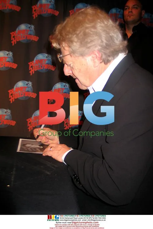 Jerry Springer"s Planet Hollywood Handprint Inaguration