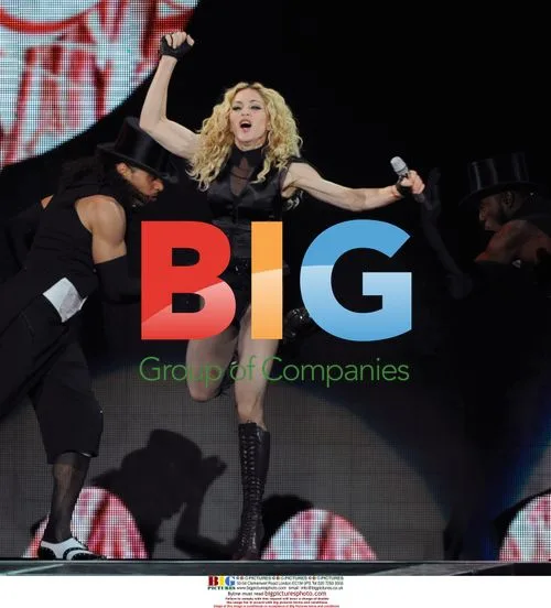 Madonna Performs on "Sticky and Sweet" Tour