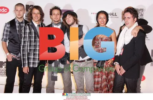 Finley at 2008 MTV Europe Music Awards