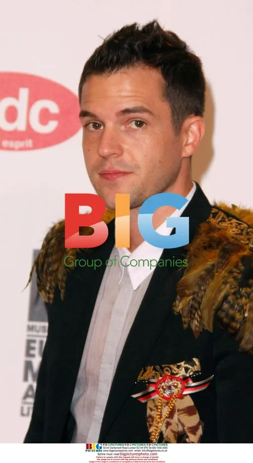 Brandon Flowers at MTV Europe Music Awards 2008