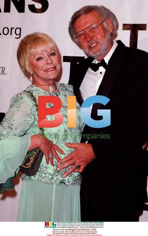 Elke Sommer and husband Wolf Walther at Thalians Gala