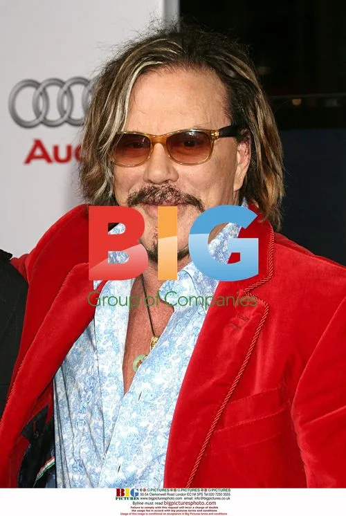 Mickey Rourke at 'The Wrestler' Premiere