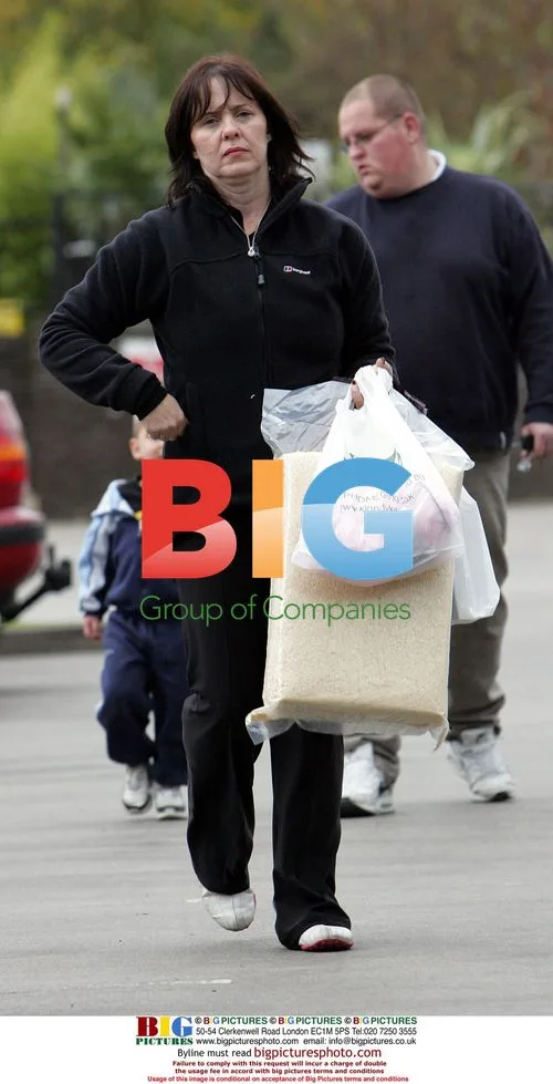 Coleen Nolan Shopping at Garden Center