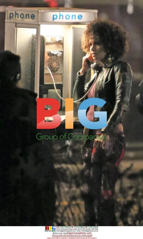 Halle Berry on set of 'Frankie and Alice'