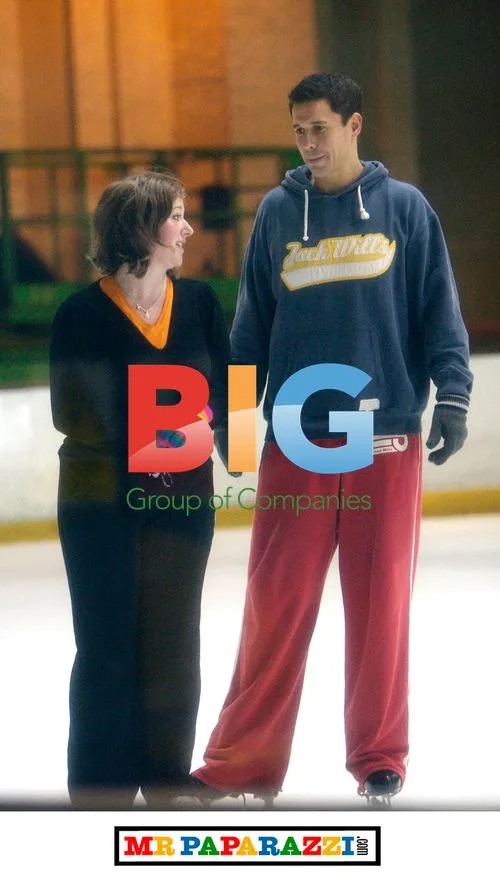 Jeremy Edwards Rehearses for Dancing On Ice