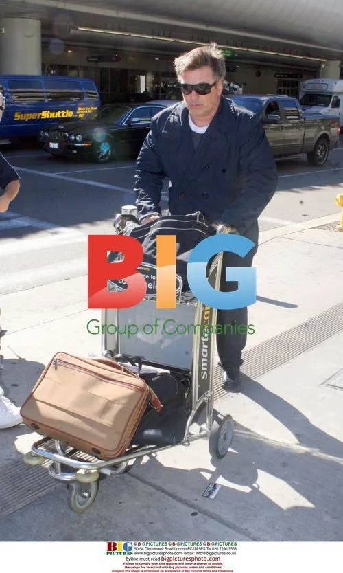 Alec Baldwin at LAX Airport