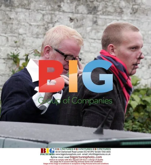 Chris Evans and Laurence Fox at Pub