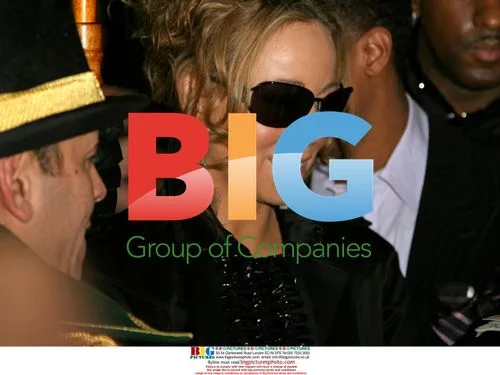 Mariah Carey and Nick Cannon Leaving Dorchester Hotel