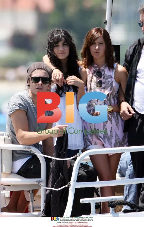 High School Musical Stars on Boat Ride