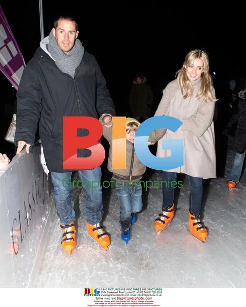 Redknapps at Winter Wonderland
