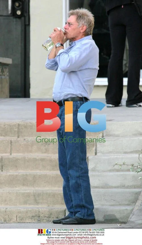 Harrison Ford shopping for gifts in LA