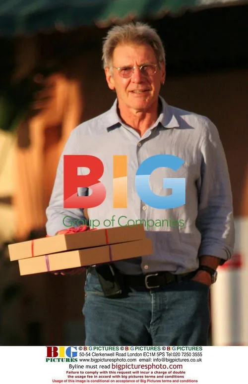 Harrison Ford shopping for gifts in LA