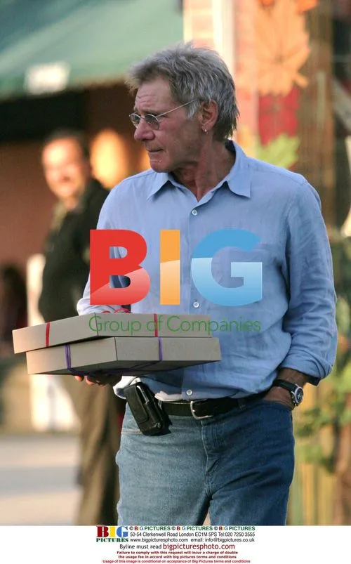 Harrison Ford Shopping at Brentwood Market