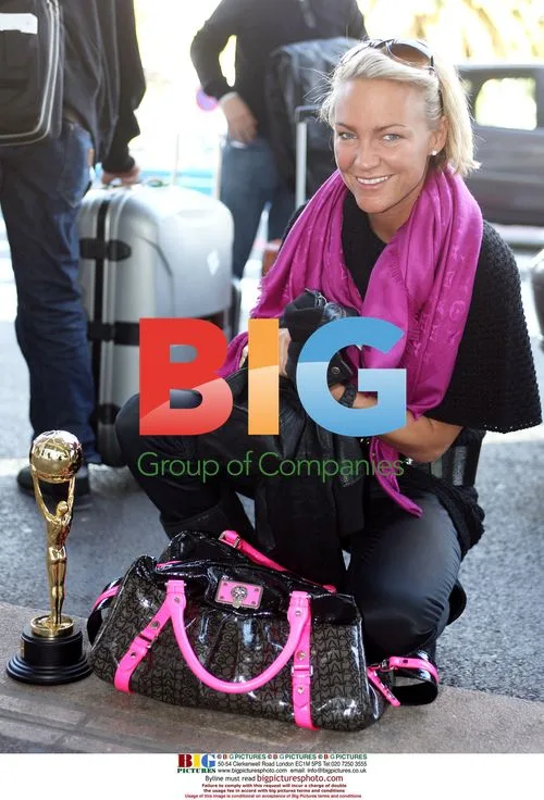 Kate Ryan at Nice Airport, France