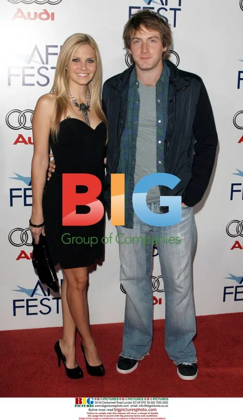 Nikki Griffin and Fran Kranz at "The Wrestler" screening