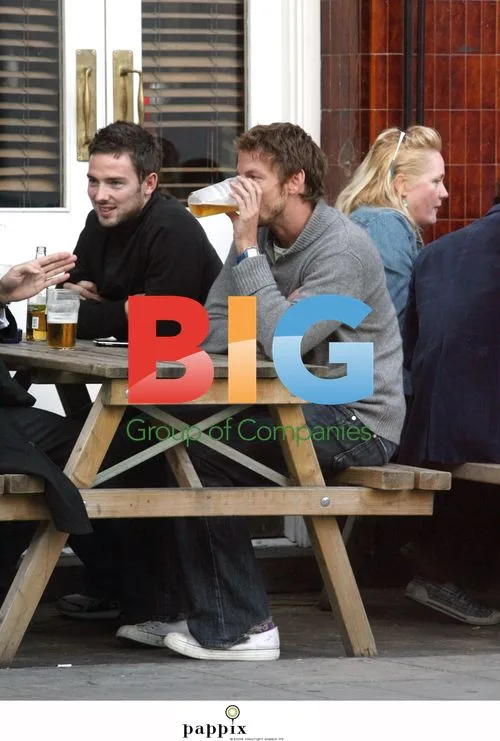 Jenson Button Enjoys Pint at London Pub