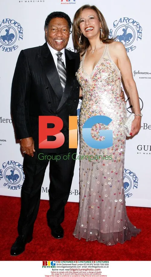 Billy Davis Jr and Marilyn McCoo at Carousel of Hope Ball