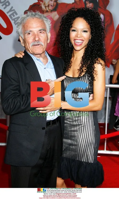 Actress Brook Kerr and her father at "High School Musical 3" premiere