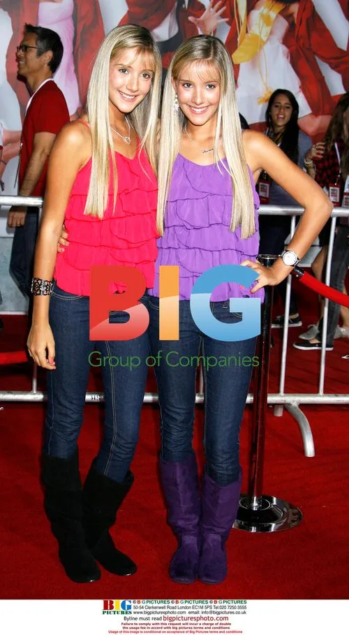 Camilla Rosso and Rebecca Rosso at 'High School Musical 3' Premiere