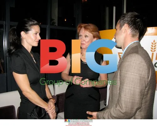Courtney Cox, David Arquette at Feeding America Launch