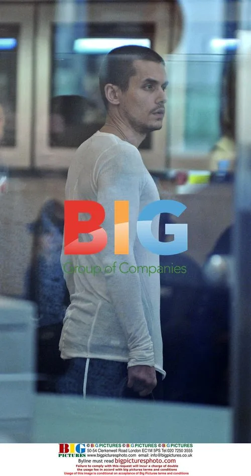 Singer John Mayer at LAX