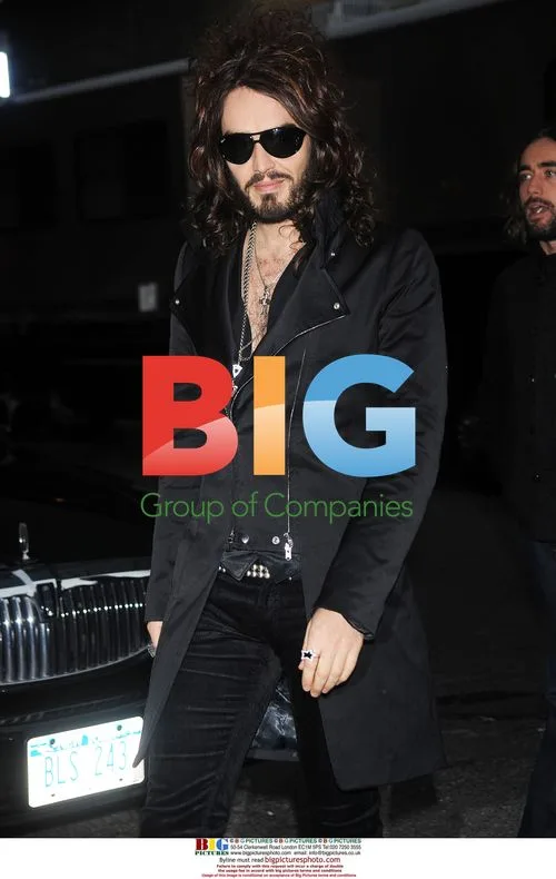 Russell Brand on 'Late Show' in NYC