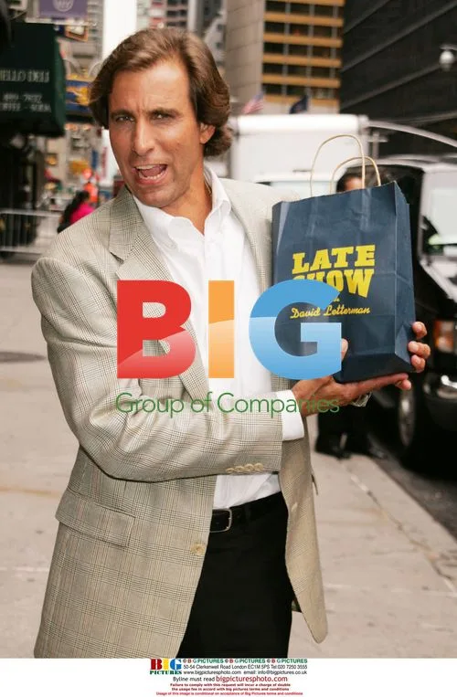 Chris Russo at 'The Late Show' taping