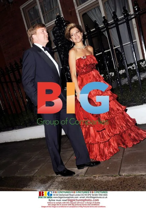 Prince Willem-Alexander and Princess Maxima leaving Claridges